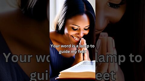 Your Word is a light ✝️☀️🦶