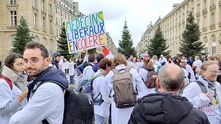 Avant l'heure - Manifestation des Médecins Généralistes à Paris- Jeudi 5 janvier 2023