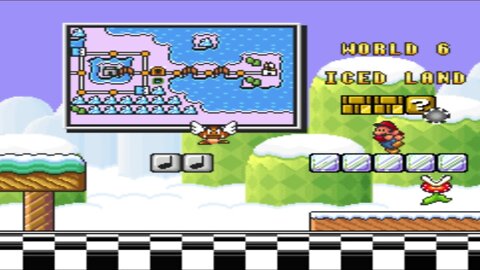 Super Mario All-Stars (Super Mario Bros 3 Mundo 6)