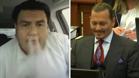 This Vaping Witness Doesn't Give a Fuck in the Johnny Depp Amber Heard Case
