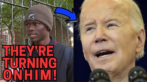 College protesters *TURN* on JOE BIDEN!