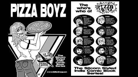 Pizza Boyz Comic Book Series Quotes Trailer