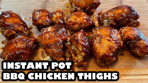 Instant Pot Chicken Thighs | BBQ Chicken Thighs | Chicken Thigh Recipes