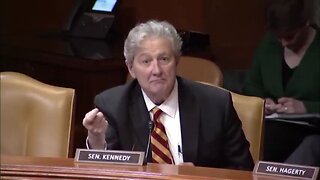 'Are These Prominent People Gonna Go Scot-Free?' Sen. John Kennedy Presses FBI Director On Epstein