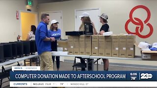 Kern's Kindness: Computer donation made to afterschool program