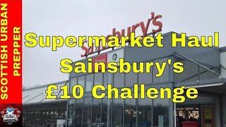 Prepping - £10 Weekly Challenge - Sainsbury’s