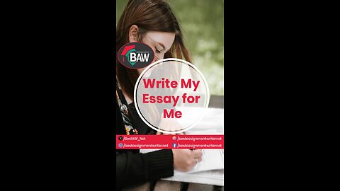 Write My Essay for Me | bestassignmentwriter.net