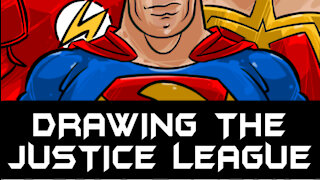Drawing The Justice League