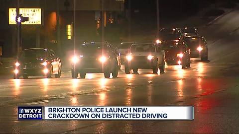 Brighton police have a message for distracted drivers: We're coming for you!
