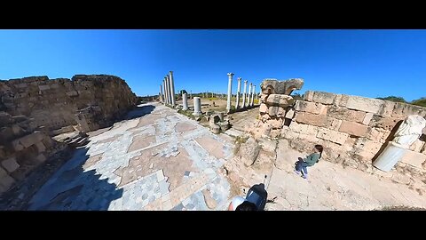 Walking Around Salamis Ruins (Salamis Harabeleri) in North Cyprus (TRNC)