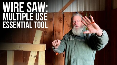 Wire Saw - Multiple Use Essential Tool