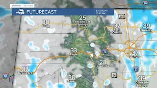 Here's what the snowfalll will look like Saturday across Colorado