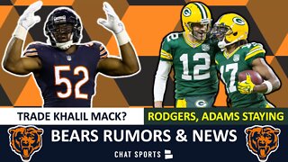 HUGE Chicago Bears Rumors: Khalil Mack Trade? Allen Robinson GONE? Aaron Rodgers, Davante Adams News