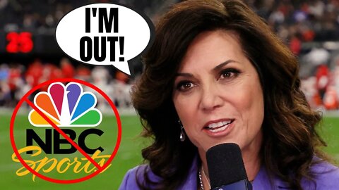 Michele Tafoya LEAVES Woke NBC Sports | She Realized Normal People Aren't Being Represented In Media