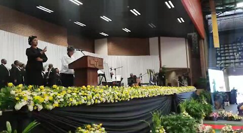 SOUTH AFRICA - Johannesburg - Dr Richard Maponya Funeral (yAs)