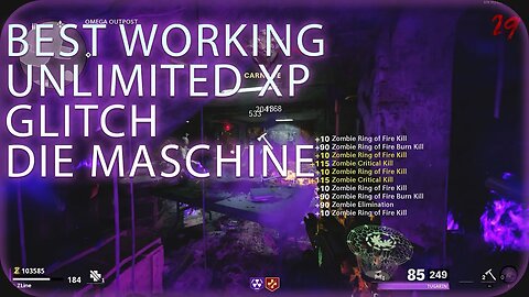 INSANE Working UNLIMITED XP Glitch In DIE MASCHINE | Black Ops Cold War Zombie Glitch