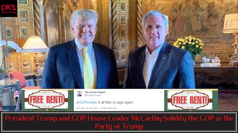 President Trump and GOP House Leader McCarthy Solidify the GOP as the Party of Trump