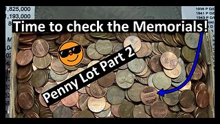 Memorial Cent finds Penny lot part 2