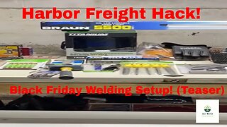 Want To Weld For Less Than $800?! Harbor Freight Hack! #shorts