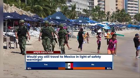 New travel warning for Americans in Mexico