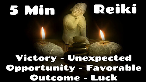 Reiki ✨ Victorious - Unexpected Opportunity - Favorable Outcome - Unexpected Luck 🍀