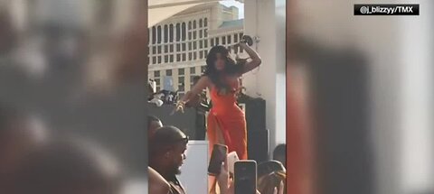 No charges will be filed against Cardi B after microphone incident