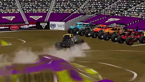 Monster Jam Allegiant Stadium 2021 Sneak Peek| Monster Tour BeamNG.Drive Monster Jam #beamngdrive