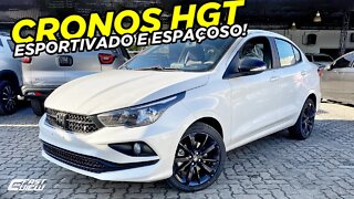 FIAT CRONOS HGT 1.8 AUTOMÁTICO FLEX 2021 FICHA TÉCNICA, PREÇO, CONSUMO! MUITO + BARATO QUE VW VIRTUS