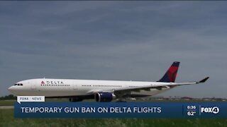 Airlines banning guns