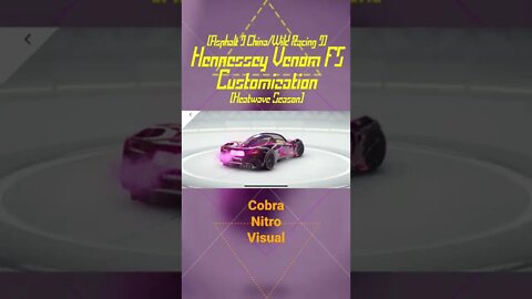 [Asphalt 9 China (A9C/狂野飙车9)] Hennessey Venom F5 Customs | Cobra | Heatwave Season (#Shorts Clip)