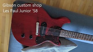 Guitar Demo Gibson custom shop Les Paul Junior 1958 re-issue Part1