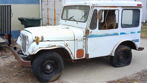 1974 Postal Jeep! | Introduction & Cleaning!