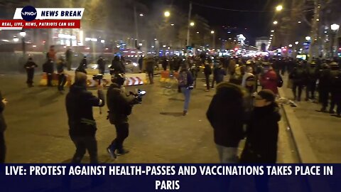 🔴 REPLAY | Protest Against Health-Passes and Vaccinations Taking Place in Paris, France