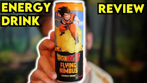 Dragon Ball Z FLYING NIMBUS Energy Drink Review