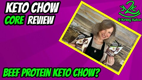 Trying Keto Chow Core (Live) | Review of Keto Chow Core | Dairy Free Keto Chow?