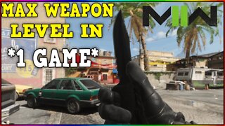 *NEW* Best MAX Weapon XP Glitch In Modern Warfare 2 | MAX Level On Any Gun In 1 Game!