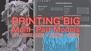 Tackling a Multi-Part 3D Print: Odin The Wise - A Multi-Part Journey