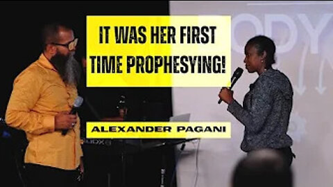 It Was Her First Time Prophesying!