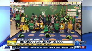 Good morning from Pine Grove Elementary School!