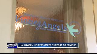 Halloween helpers offer support to seniors