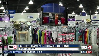 Moore Haven Goodwill store closing