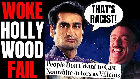 Woke Hollywood FAIL | Marvel Star Claims Hollywood Doesn't Want To Cast Non-White Villains!