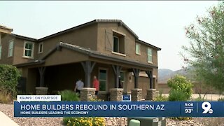 Home builders rebound