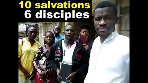 10 salvations 6 disciples.
