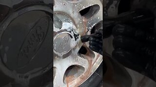 Ford Ranger Wheel Cleaning #cars #detailing #shorts