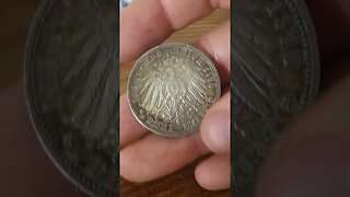 Overly Excited Overview Of A German 3 Mark Coin