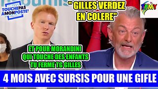 Adrien Quatennens 4 mois avec sursis pour la gifle, ET MORANDINI ? #TPMP #hanouna #gillesverdez #lfi