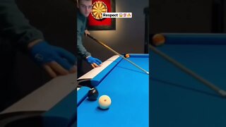 Respect Snooker amazing Best ball Pool Training Trick Shot #snooker #8ballpool #billiards #shorts