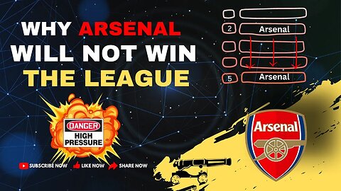 Why Arsenal don't win the league this season