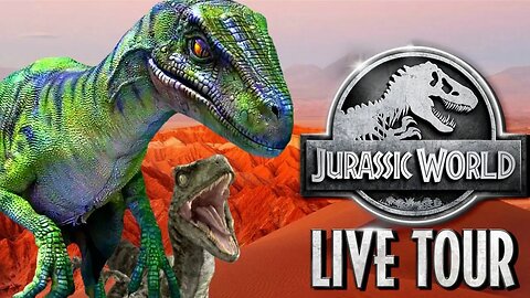 First Look At New Jurassic World Green Raptors! - Jurassic World: Live Tour